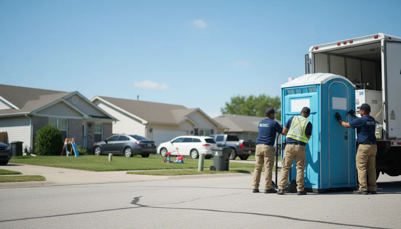 Standard Porta Potty Rentals in Arcola, IL near me